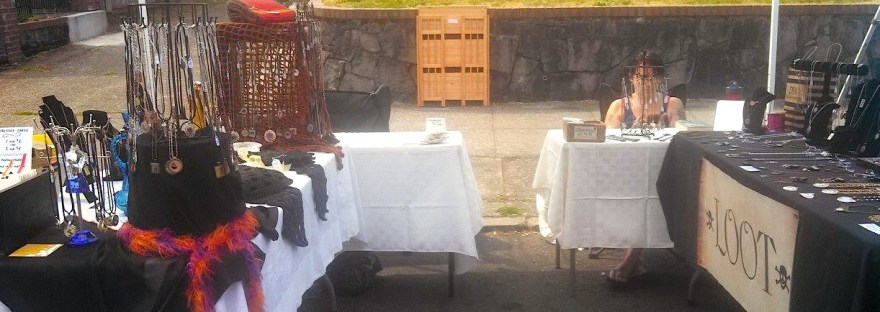 Alberta Street Fair booth