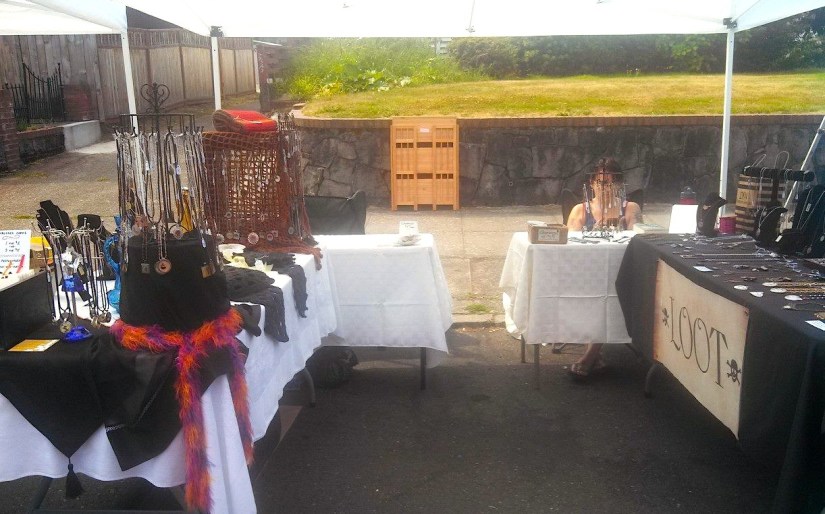 Alberta Street Fair booth