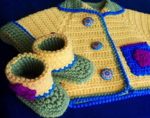 Sweaters, Booties & Scarves